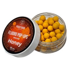 Бойлы Poseydon Pop-Ups Fluoro 12мм 30гр Honey